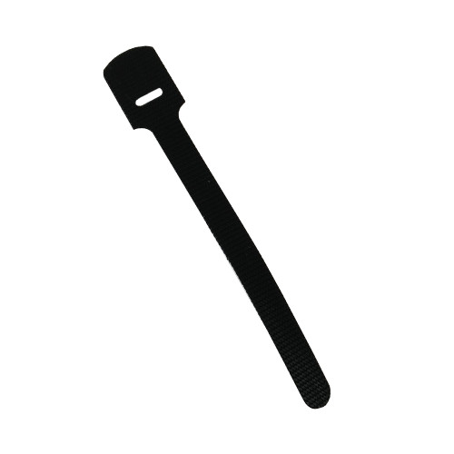 3.5 inch by 1/4 inch Rip-Tie Mini Strap - Black - Pack of 7 (FN-VL-MS25-03BK-07)