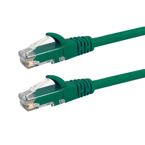 1ft RJ45 Cat5e 350MHz Molded Patch Cable - Green (FN-CAT5E-01GN)