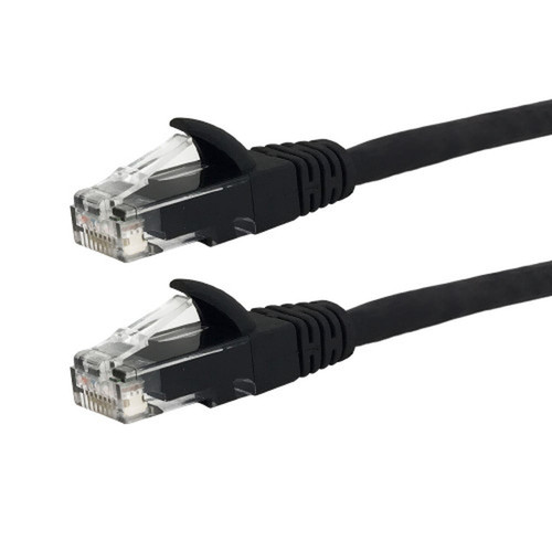 14ft RJ45 Cat5e 350MHz Molded Patch Cable - Black FN-CAT5E-14BK