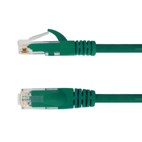 14ft RJ45 Cat5e 350MHz Molded Patch Cable - Green FN-CAT5E-14GN