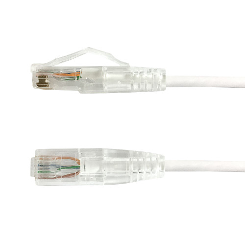 1ft Cat6a UTP 10Gb Ultra-Thin Patch Cable - White (FN-CAT6AUT-01WH)