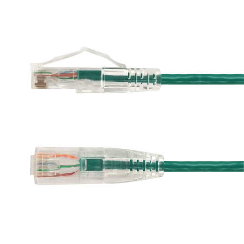 7ft Cat6a UTP 10Gb Ultra-Thin Patch Cable - Green (FN-CAT6AUT-07GN)