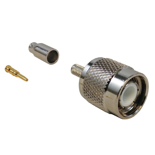 TNC Male Crimp Connector for RG174 (LMR-100) 50 Ohm (FN-CN-20-100)