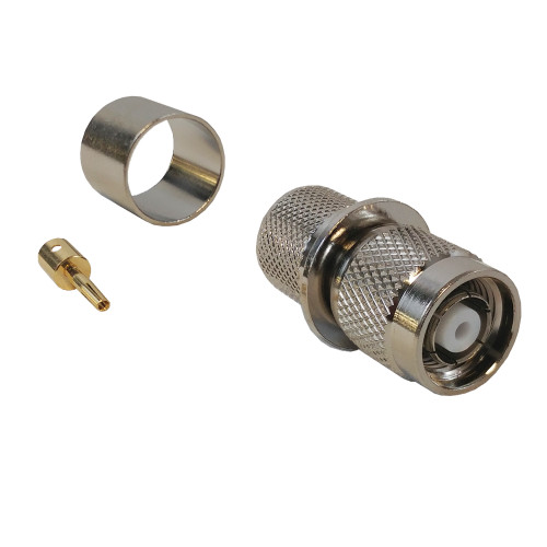 TNC Reverse Polarity Male Crimp Connector for LMR-600 50 Ohm (FN-CN-22-600)