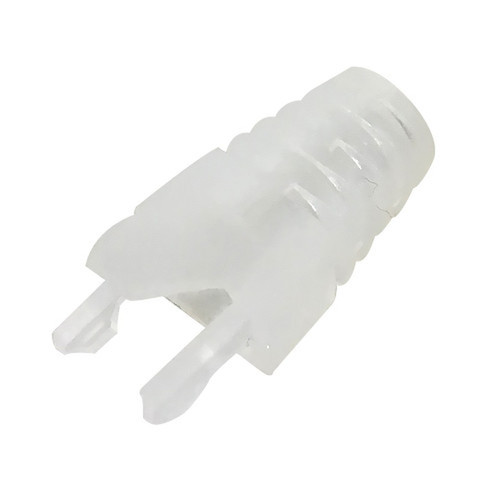 RJ45 Molded Style Boot - Clear - Pack of 100 FN-CN-BTM6-CL-100