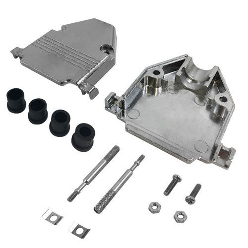 DB25 Metal Cover Kit with Thumbscrews and Grommets - Fits 4mm to 10mm Cable FN-CV-MDB25-KIT4-10