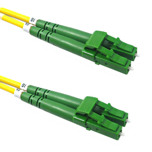 50ft - 15m Fiber Singlemode Duplex LCAPC to LCAPC 9 micron - 3mm jacket LSZH FN-FO-208-50-LCA2
