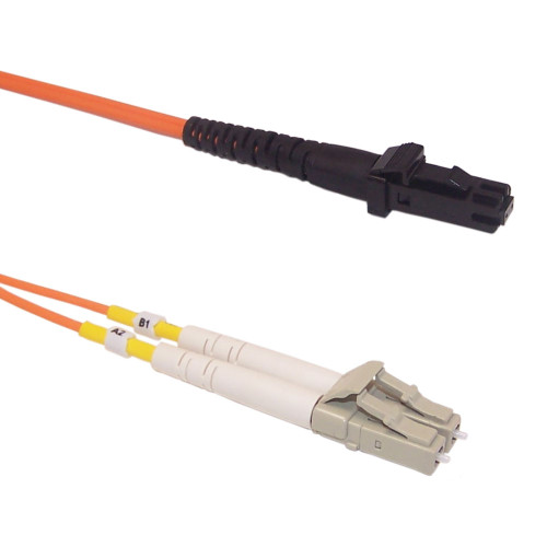 10ft (3m) Multimode Duplex MTRJ/LC 50 micron Fiber Cable - 1.8mm Jacket (FN-FO-311-10)