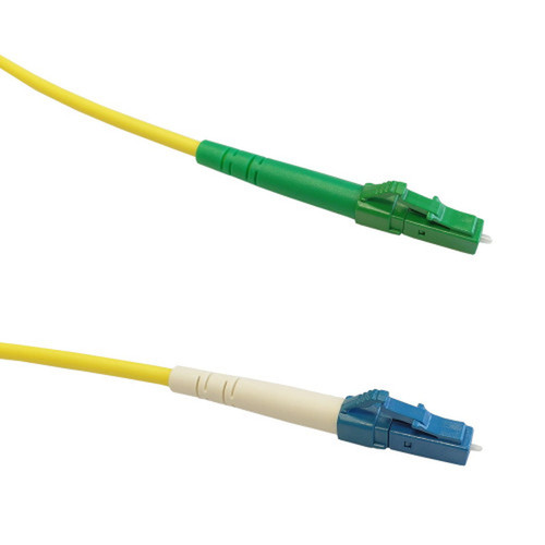 30ft - 10m Fiber Singlemode Simplex LCUPC to LCAPC 9 micron - 3mm jacket LSZH FN-FO-608-30-LCA