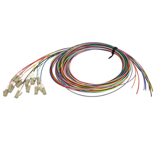 3m LCPC multimode simplex 50 micron OM2 900um pigtail 12-pack - color coded FN-FO-PT708-10R-12PK