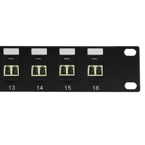 16-port LCLC Multimode 625u Duplex Patch Panel 19 Rackmount 1U FN-PP-FO108-16