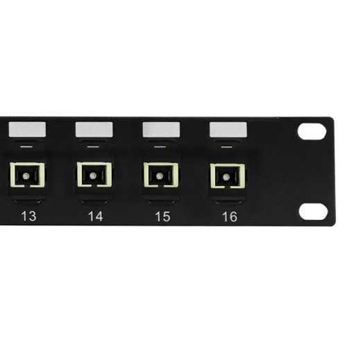 16-port SCSC Multimode 625u Simplex Patch Panel 19 Rackmount 1U FN-PP-FO504-16