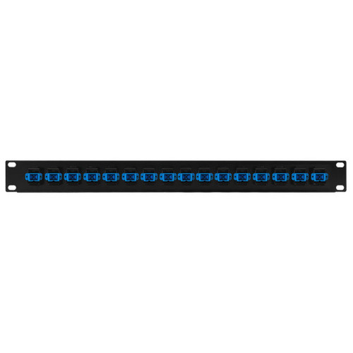 16-port SCSC Singlemode 9u Simplex Patch Panel 19 Rackmount 1U FN-PP-FO604-16