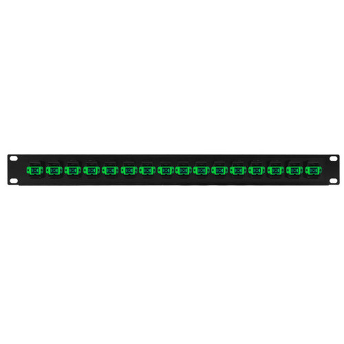 16-port SCSC APC Singlemode 9u Simplex Patch Panel 19 Rackmount 1U FN-PP-FO604A-16