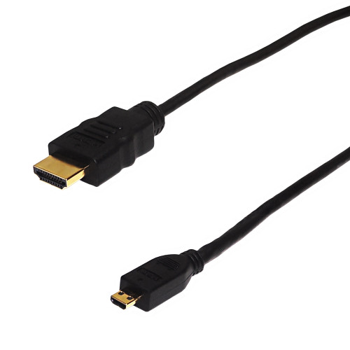 6ft HDMI Male to Micro-HDMI Male High Speed with Ethernet Cable - CL2/FT4 34AWG (FN-HDMI-144-06UT)