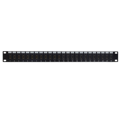 24-Port HDMI patch panel 19 inch rackmount 1U FN-PP-HDMI-24