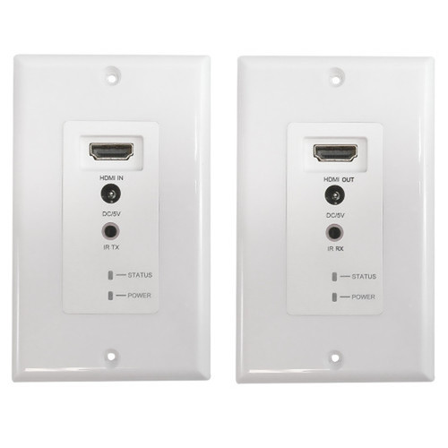HDMI Wall Plate Extender Over One  Cat5e6 UTP Cable 60M - IR  3D support FN-VE-HDMI-011