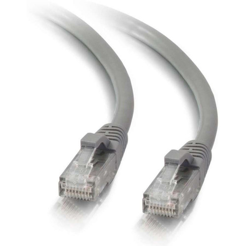C2G 200 ft Cat5e Snagless UTP Unshielded Network Patch Cable - Gray - 200 ft Category 5e Network Cable - First End 1 x RJ-45 Male - 1 19145