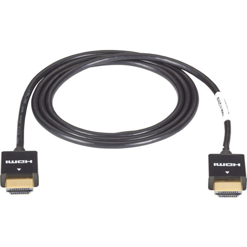Black Box Slim-Line High-Speed HDMI Cable - 3-m (9.8-ft.) - 9.8 ft HDMI A/V Cable for TV, Audio/Video Device - First End: 1 x HDMI - 1 (Fleet Network)