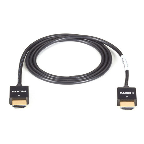 Black Box Slim-Line High-Speed HDMI Cable - 5-m 164-ft - 164 ft HDMI AV Cable for TV AudioVideo Device - First End 1 x HDMI - VCS-HDMI-005M