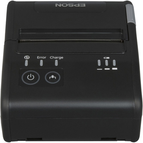 Epson Mobilink P80 Mobile Direct Thermal Printer - Monochrome - Portable - Receipt Print - USB - Bluetooth - Cool Black - 100 mm/s - - (Fleet Network)