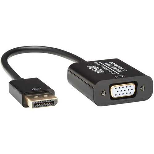 Tripp Lite 6in DisplayPort to VGA Adapter Active Converter DP to VGA MF DPort 12 6 - 6 DisplayPortVGA Video Cable for Video TV - P134-06N-VGA-V2