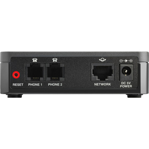 Cisco UC 2 Port Analog Telephone Adapter - Refurbished - 1 x RJ-45 - 2 x FXS - Fast Ethernet - Desktop ATA190-RF