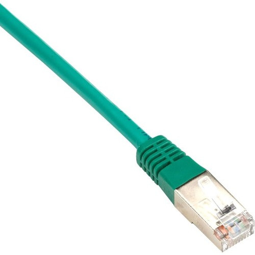 Black Box Cat6 250-MHz Shielded, Stranded Cable SSTP (PIMF), PVC, Green, 30-ft. (9.1-m) - 29.9 ft Category 6 Network Cable for Network (Fleet Network)
