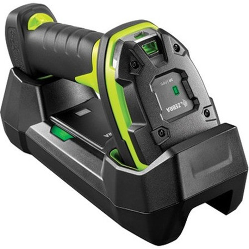 Zebra LI3678 Handheld Barcode Scanner - Wireless Connectivity - 1D - Imager - Bluetooth - Industrial Green Black LI3678-SR3U4210S1W