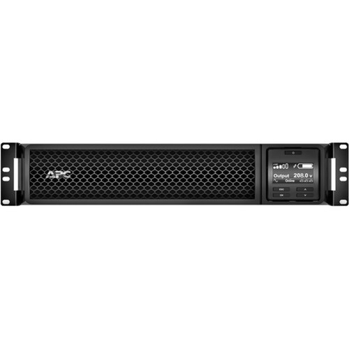 APC by Schneider Electric Smart-UPS SRT 3000VA RM 208V Network Card - 3 kVA270 kW - 208 V AC - 2U TowerRack Mountable - 2 x NEMA 1 SRT3000RMXLT-NC