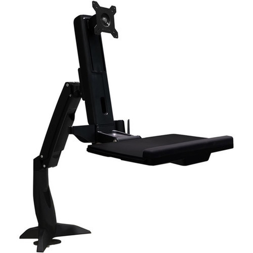 Amer AMR1ACWS Desk Mount for Keyboard Flat Panel Display - TAA Compliant - 1 Displays Supported24 Screen Support - 1050 kg Load - AMR1ACWS