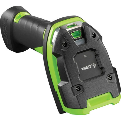 Zebra DS3678-ER Handheld Barcode Scanner - Wireless Connectivity - 1D 2D - Imager - Bluetooth - Industrial Green DS3678-ER3U4212SVW