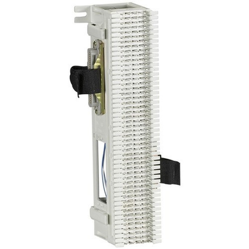Black Box CAT3 Telco Splice Block Type 66 50-Pair Prewired - 50 x Telco 50 - 50 Ports - 50 x RJ-11 JP621