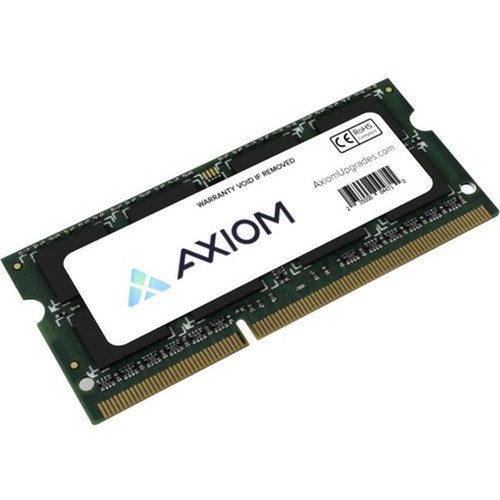 Axiom 8GB DDR3 SDRAM Memory Module - 8 GB 1 x 8 GB DDR3 SDRAM - 240-pin - SoDIMM E273865-AX