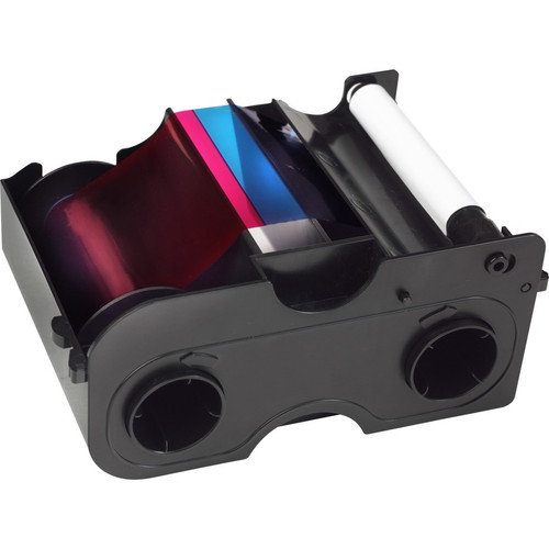 Fargo 45210 Ribbon Cartridge - YMCKOK - Dye Sublimation, Thermal Transfer - 500 Cards (Fleet Network)