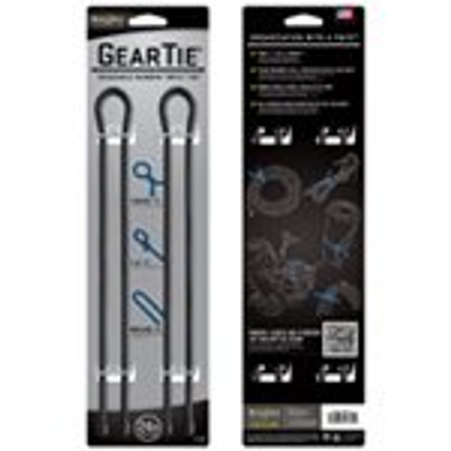 GEAR TIE 24"-BLACK 2PK (GT24-2PK-01)