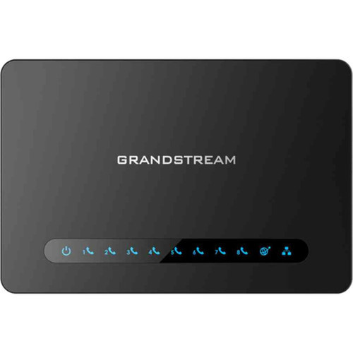 Grandstream Powerful 8 Port FXS Gateway With Gigabit NAT Router - 2 x RJ-45 - 8 x FXS - Gigabit Ethernet HT818