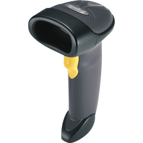 Zebra LS2208 General Purpose Bar Code Scanner - Cable Connectivity - 100 scans - 1D - Laser - Bi-directional - Twilight Black LS2208-7AZU0100ZNA