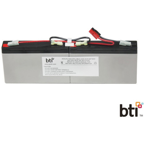 BTI UPS Replacement Battery Cartridge 18 - 6 V DC - Lead Acid - Hot Swappable RBC18-SLA18-BTI