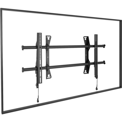 Chief Fusion Wall Fixed LSA1U Wall Mount for Flat Panel Display - Black - 1 Displays Supported - 42 to 86 Screen Support - 9072 LSA1U