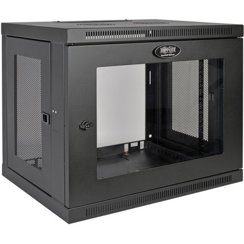 Tripp Lite SRW9UG SmartRack 9U Wall-Mount Standard-Depth Rack Enclosure Cabinet - For LAN Switch - 9U Rack Height x 19 48260 mm x SRW9UG