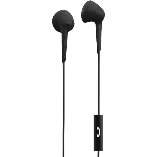 Maxell Jelleez Earset - Stereo - Wired - 20 Hz - 23 kHz - Earbud - Binaural - Outer-ear - 3 ft Cable - Black (Fleet Network)