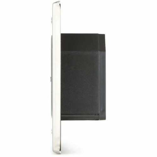 Algo 8201 IP PoE Intercom - Outdoor Stainless Steel Enclosure - Surface/Flush Mount - SIP Protocol - 48V PoE - Single Backlit Button for Door Entry &