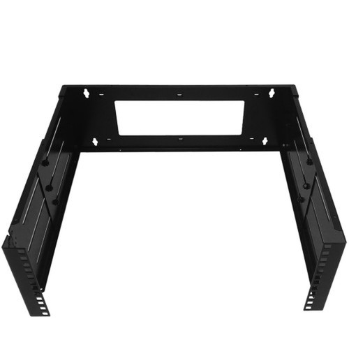 19 inch Wall Mount Bracket - 4U Adjustable Depth 12-18 Inches Hinged FN-RM-210-4U