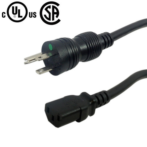 15ft Hospital Grade 5-15P to C13  Power Cable 14AWG SJT 15A 125V FN-PW-H105C-15