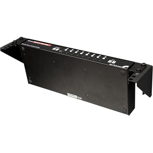 StarTechcom 1U Wall Mount Patch Panel Bracket - 19 in - Steel - Vertical Mounting Bracket for Networking and Data Equipment - Mount a RK119WALLV