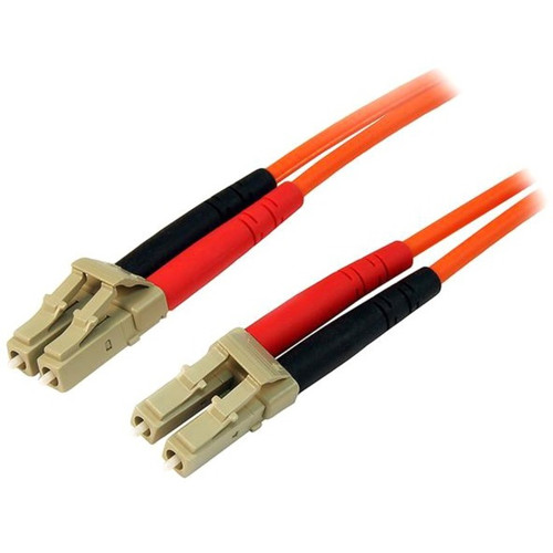 StarTech.com 3m Fiber Optic Cable - Multimode Duplex 50/125 - LSZH - LC/LC - OM2 - LC to LC Fiber Patch Cable - LC Male - LC Male - - (Fleet Network)