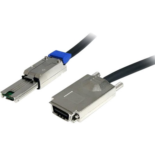 StarTech.com 2m External Serial Attached SCSI SAS Cable - SFF-8470 to SFF-8088 - SAS for Network Device (Fleet Network)