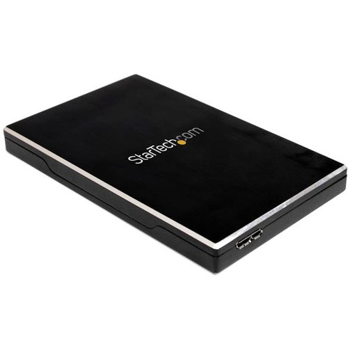 StarTech.com 2.5in USB 3.0 SSD SATA Hard Drive Enclosure - 1 x Total Bay - 1 x 2.5 Bay - USB 3.0 (Fleet Network)