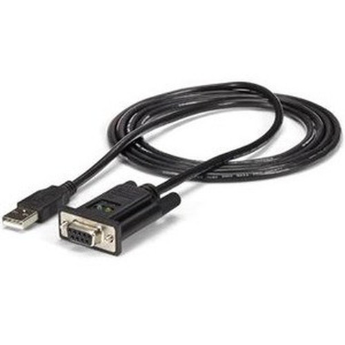 StarTechcom USB to Serial RS232 Adapter - DB9 Serial DCE Adapter Cable with FTDI - Null Modem - USB 11  20 - Bus-Powered - Add a - ICUSB232FTN